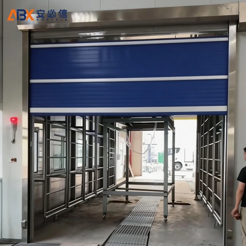 济南段店北路街道PVC快速门