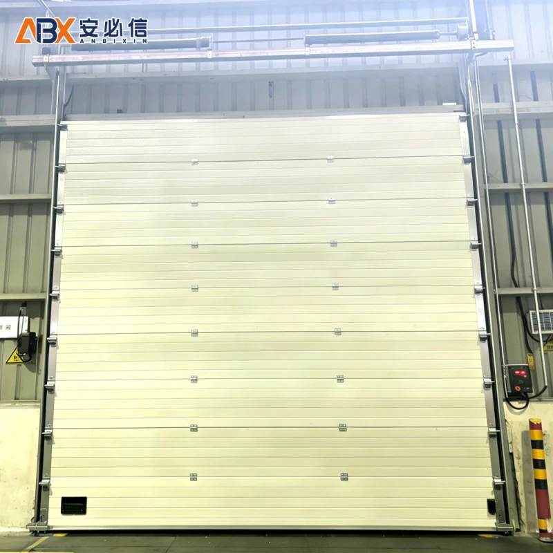 济南段店北路街道钢质提升门